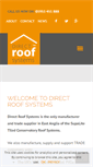 Mobile Screenshot of directroofsystems.co.uk